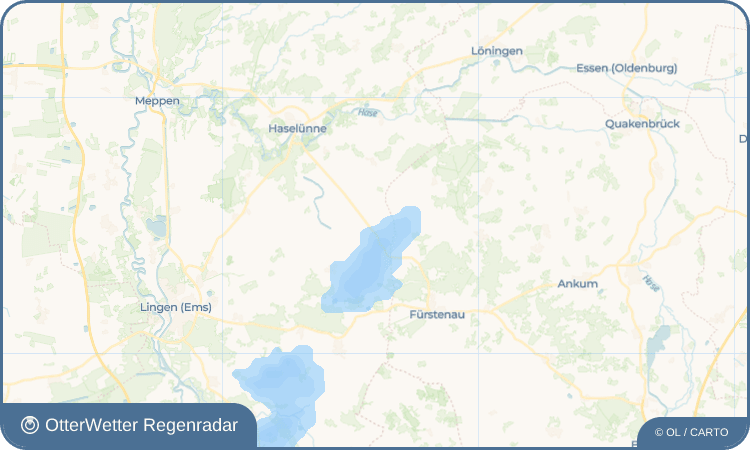 OtterWetter Regenradar-Widget Wettrup