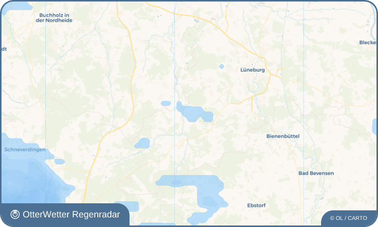 OtterWetter Regenradar-Widget Wetzen