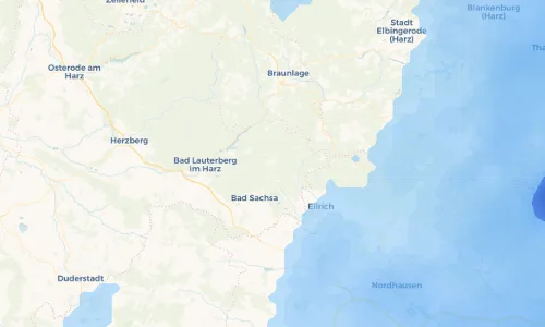 Regenradar Vorschaubild - Aktuelle Niederschläge in Wieda und Umgebung