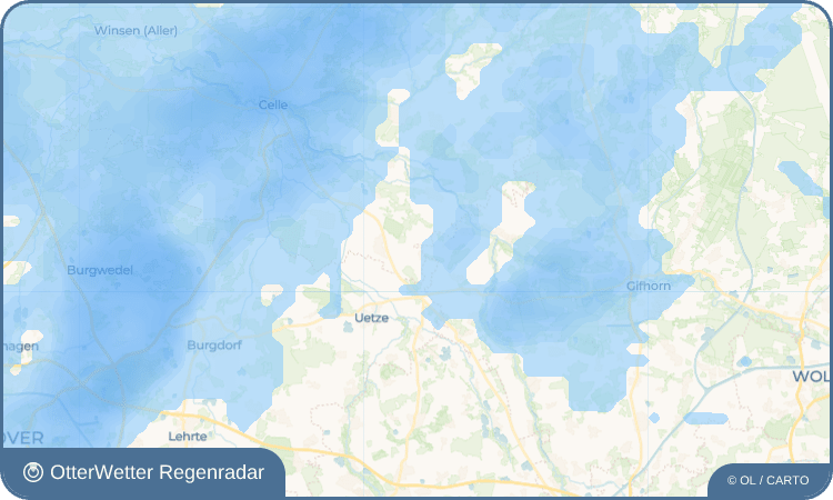 Wetter-Widget-Vorschau mit Vorhersagedaten für Wiedenrode