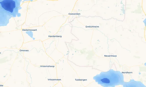 Regenradar Vorschaubild - Aktuelle Niederschläge in Wielen und Umgebung