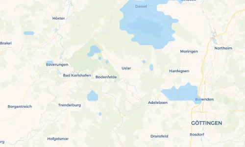 Regenradar Vorschaubild - Aktuelle Niederschläge in Wiensen und Umgebung