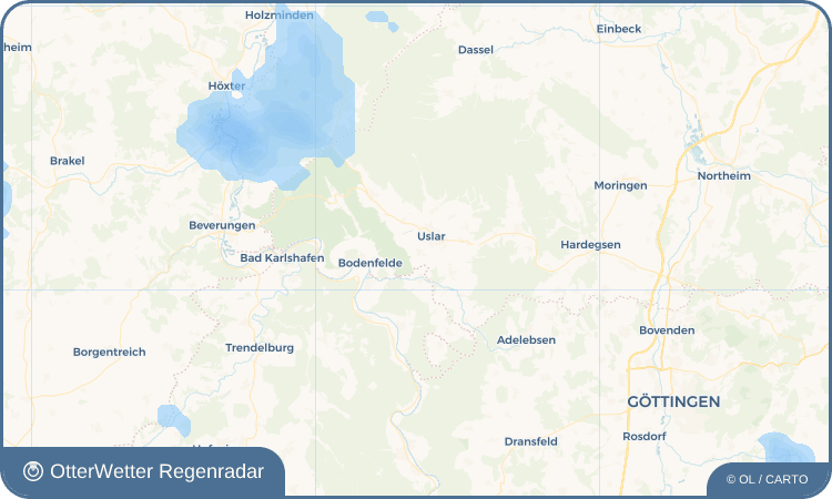 OtterWetter Regenradar-Widget Wiensen