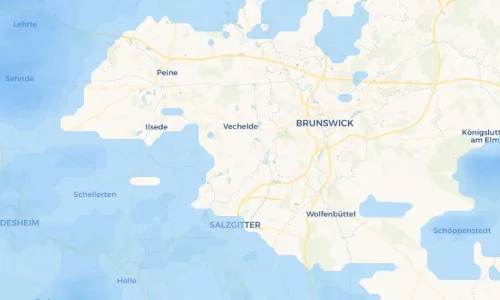 Regenradar Vorschaubild - Aktuelle Niederschläge in Wierthe und Umgebung