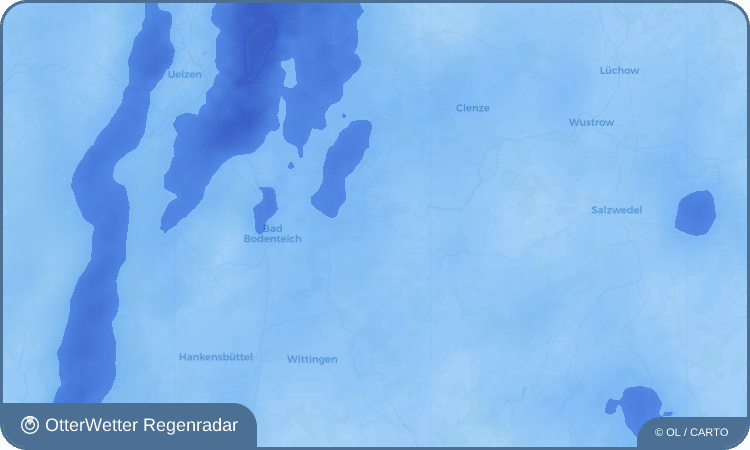 OtterWetter Regenradar-Widget Wiewohl