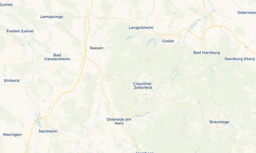Regenradar Vorschaubild - Aktuelle Niederschläge in Wildemann und Umgebung