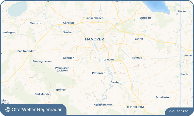 OtterWetter Regenradar-Widget Wilkenburg