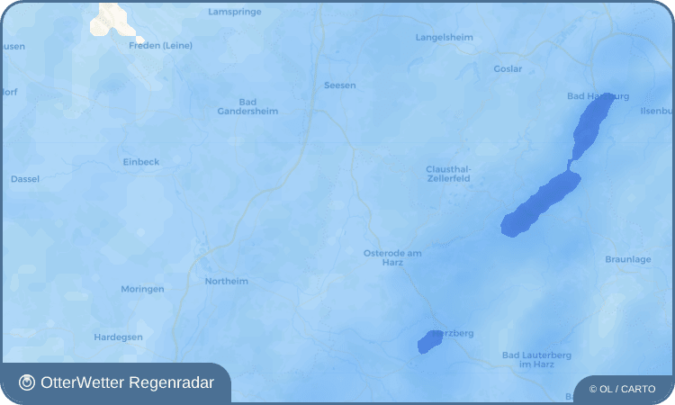 OtterWetter Regenradar-Widget Willensen