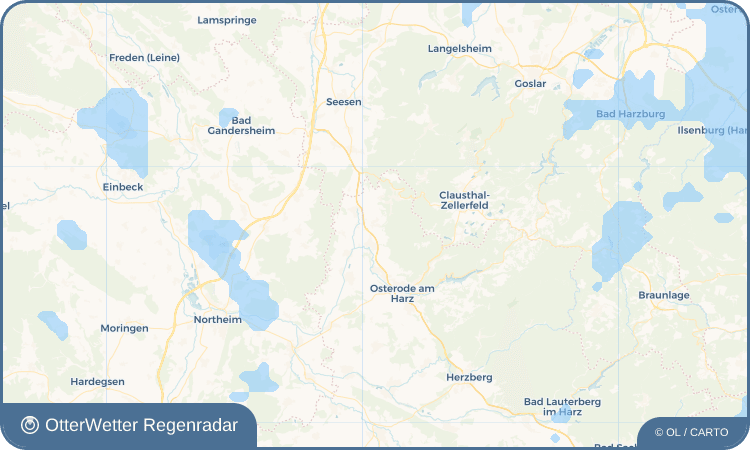 OtterWetter Regenradar-Widget Windhausen (Harz)