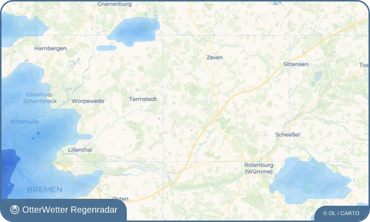 Widget-Vorschau für Winkeldorf Wetter-Widget-Vorschau mit Vorhersagedaten für Winkeldorf