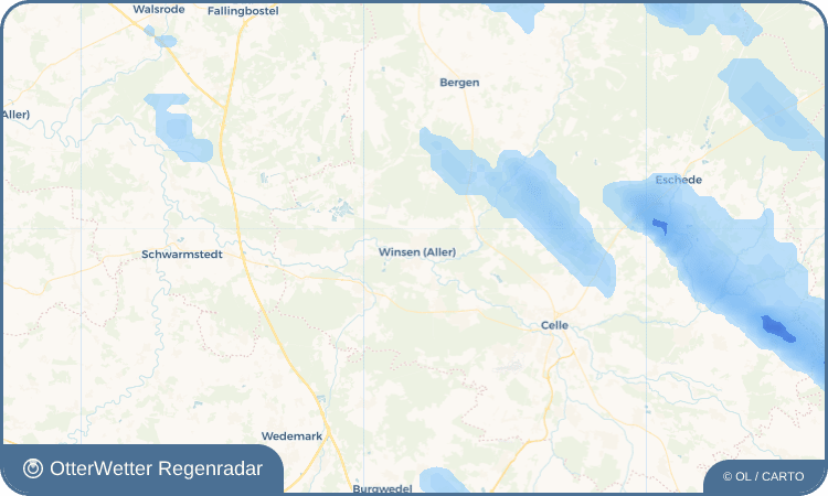 OtterWetter Regenradar-Widget Winsen (Aller)