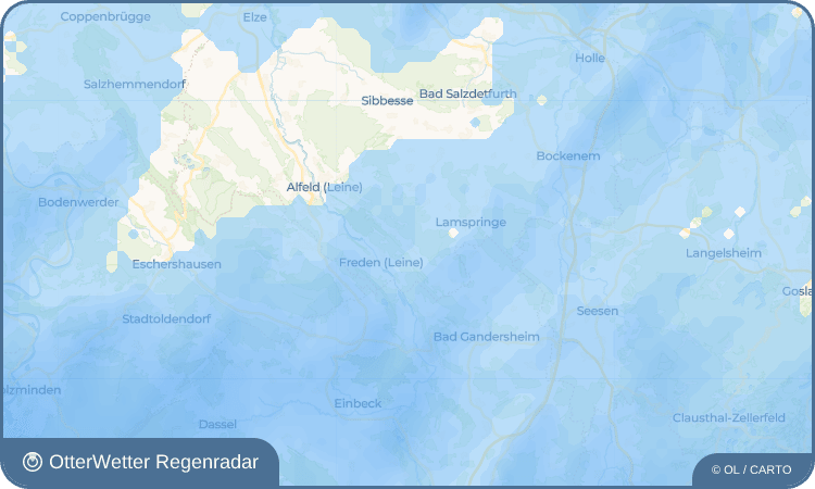 OtterWetter Regenradar-Widget Winzenburg