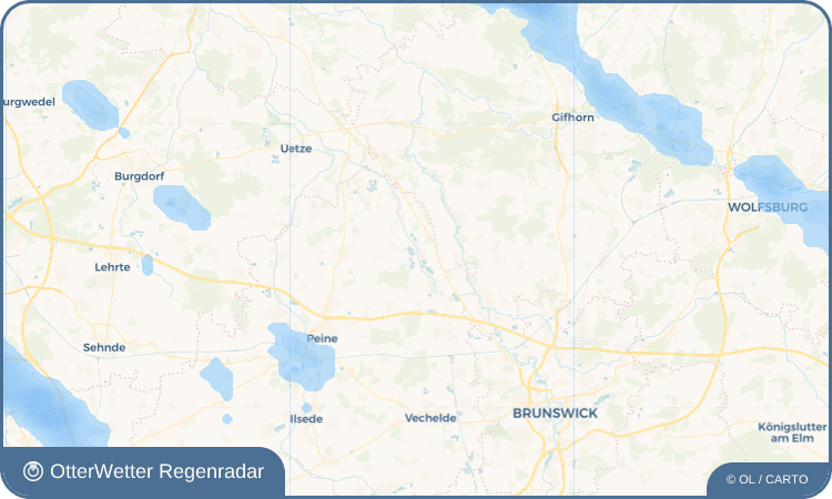 OtterWetter Regenradar-Widget Wipshausen