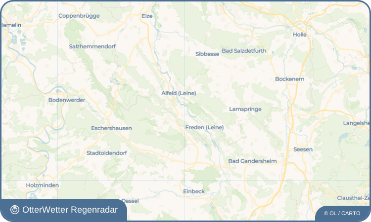 OtterWetter Regenradar-Widget Wispenstein