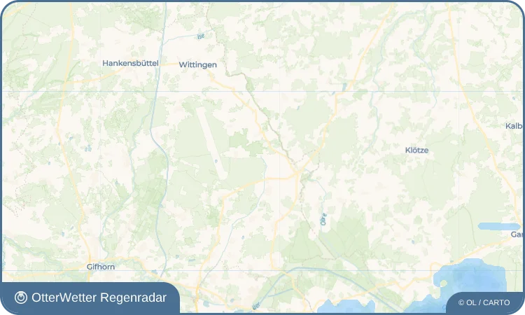 Wetter-Widget-Vorschau mit Vorhersagedaten für Wiswedel