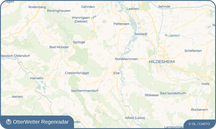OtterWetter Regenradar-Widget Wittenburg