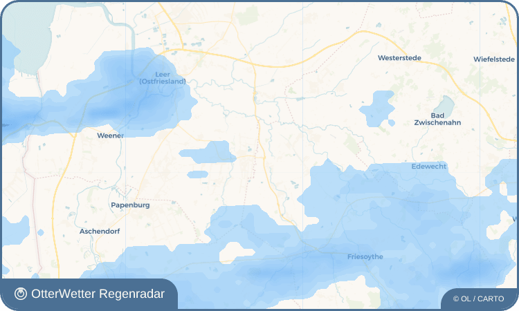 OtterWetter Regenradar-Widget Wittensand - Wietsound