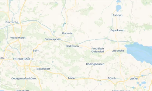 Regenradar Wittlage: aktuelle Niederschläge in Wittlage und Umgebung, Stand 24. Oktober 2026 um 12:35 Uhr