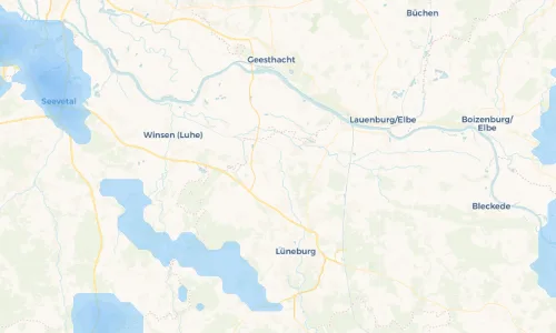 Regenradar Vorschaubild - Aktuelle Niederschläge in Wittorf und Umgebung