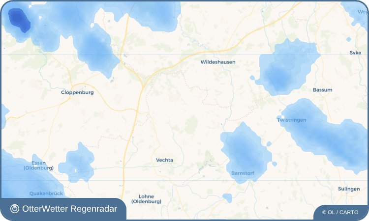 Widget-Vorschau für Wöstendöllen Wetter-Widget-Vorschau mit Vorhersagedaten für Wöstendöllen