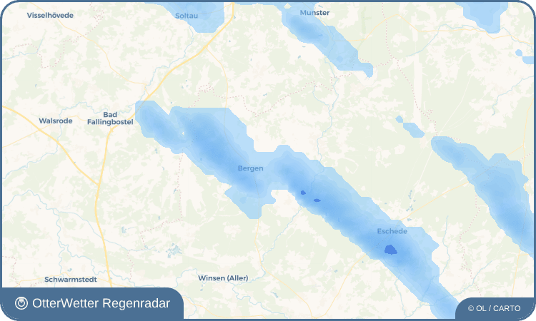 OtterWetter Regenradar-Widget Wohlde