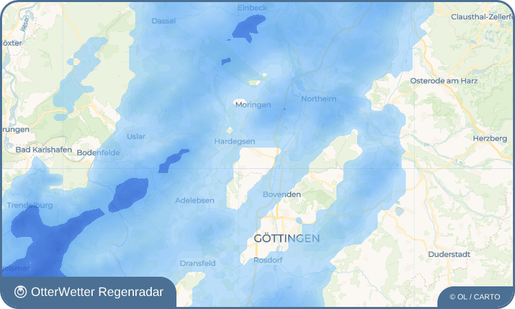 OtterWetter Regenradar-Widget Wolbrechtshausen