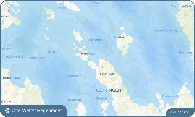 Wetter-Widget-Vorschau mit Vorhersagedaten für Wolbrechtshausen