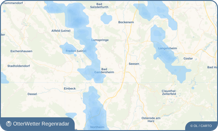 OtterWetter Regenradar-Widget Wolperode