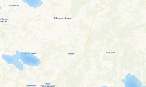 Regenradar Vorschaubild - Aktuelle Niederschläge in Wolterdingen (Siedlung Drögenheide) und Umgebung