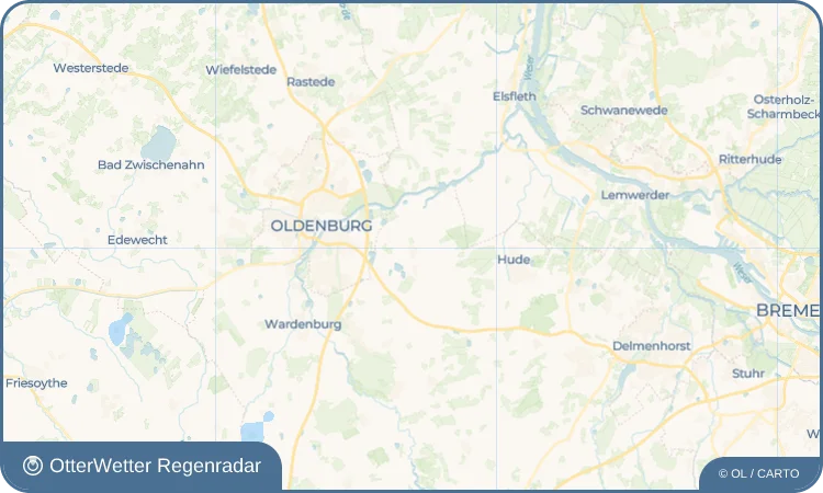 Wetter-Widget-Vorschau mit Vorhersagedaten für Wüsting