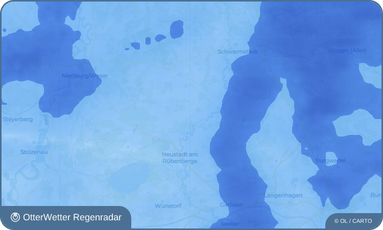 OtterWetter Regenradar-Widget Wulfelade