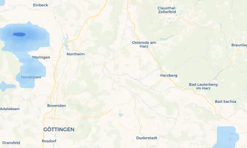 Regenradar Vorschaubild - Aktuelle Niederschläge in Wulften am Harz und Umgebung