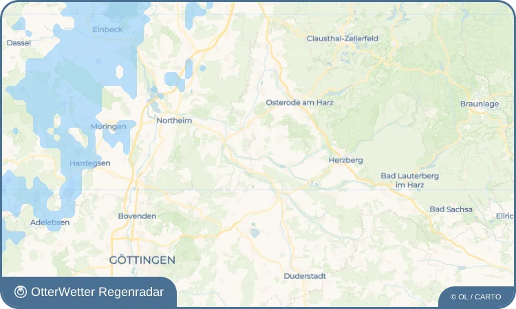 Wetter-Widget-Vorschau mit Vorhersagedaten für Wulften am Harz