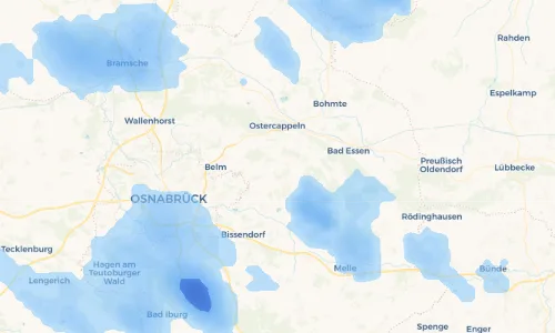 Regenradar Vorschaubild - Aktuelle Niederschläge in Wulften und Umgebung