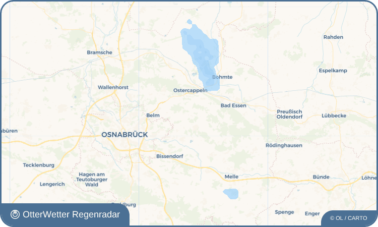 OtterWetter Regenradar-Widget Wulften