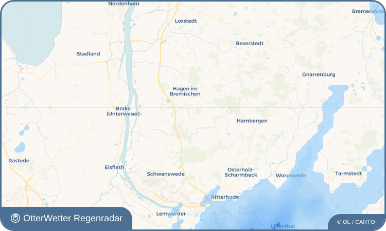 Widget-Vorschau für Wulsbüttel Wetter-Widget-Vorschau mit Vorhersagedaten für Wulsbüttel
