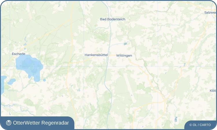 Wetter-Widget-Vorschau mit Vorhersagedaten für Wunderbüttel