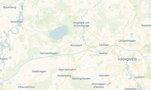Regenradar Vorschaubild - Aktuelle Niederschläge in Wunstorf und Umgebung
