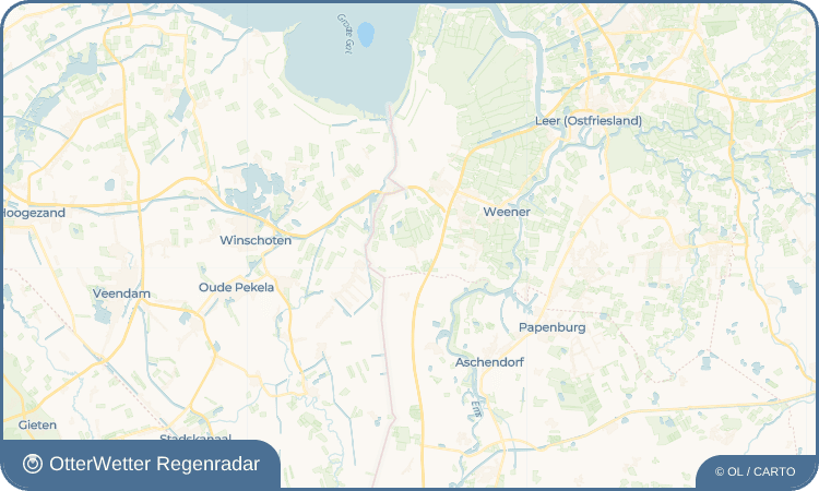 OtterWetter Regenradar-Widget Wymeer