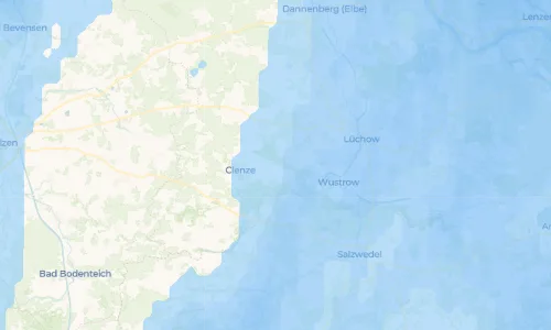 Regenradar Vorschaubild - Aktuelle Niederschläge in Zargleben und Umgebung