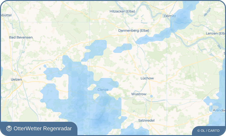 OtterWetter Regenradar-Widget Zebelin