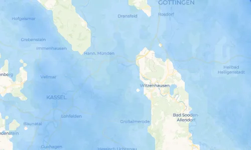 Regenradar Vorschaubild - Aktuelle Niederschläge in Ziegenhagen und Umgebung