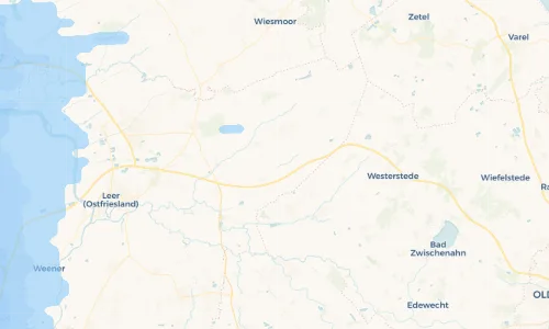 Regenradar-Vorschau: aktuelle Niederschläge in Zinskenfehn und Umgebung