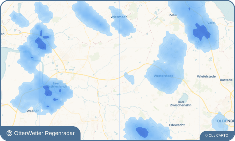 Widget-Vorschau für Zinskenfehn Wetter-Widget-Vorschau mit Vorhersagedaten für Zinskenfehn