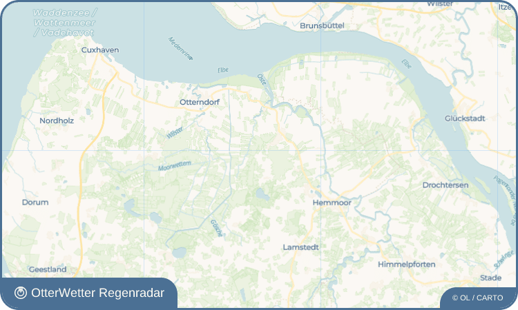 OtterWetter Regenradar-Widget Zollbaum
