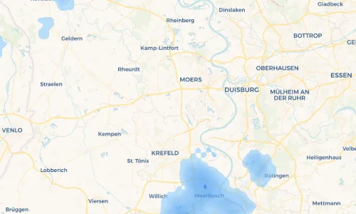 Regenradar Vorschaubild - Aktuelle Niederschläge in Achterrathsfeld und Umgebung