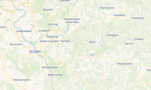 Regenradar Vorschaubild - Aktuelle Niederschläge in Adscheid und Umgebung