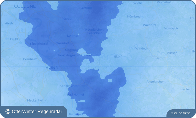 OtterWetter Regenradar-Widget Adscheid