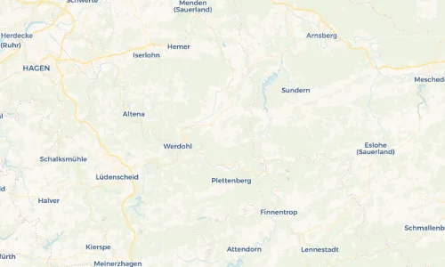 Regenradar Vorschaubild - Aktuelle Niederschläge in Affeln und Umgebung
