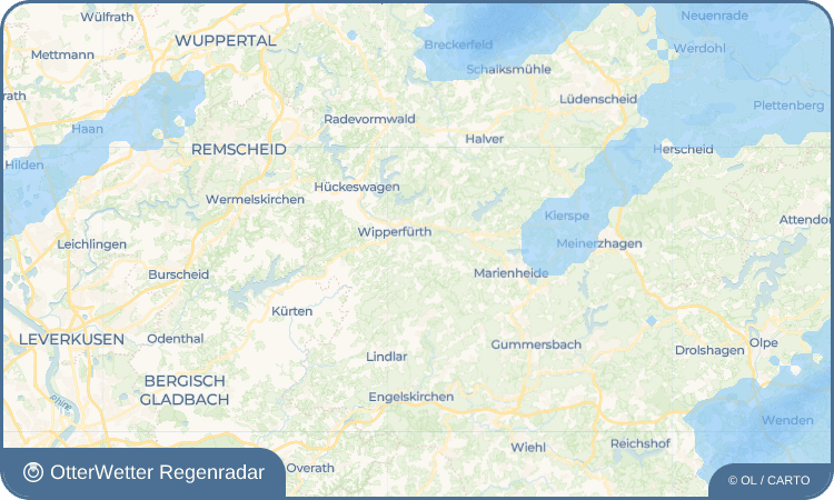OtterWetter Regenradar-Widget Agathaberg